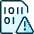 File Code Warning Icon from Ultimate Duotone - Free Set