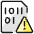 File Code Warning Icon from Ultimate Colors - Free Set