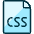 File Css Icon from Ultimate Duotone - Free Set