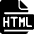 File Html Icon from Ultimate Bold - Free Set