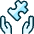 Module Hands Puzzle Icon from Ultimate Duotone - Free Set