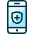 Phone Action Shield Icon from Ultimate Duotone - Free Set