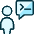 Programming User Chat Icon from Ultimate Duotone - Free Set