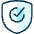 Shield Check 1 Icon from Ultimate Duotone - Free Set