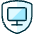 Shield Monitor Icon from Ultimate Duotone - Free Set