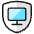 Shield Monitor Icon from Ultimate Colors - Free Set