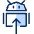 Android Upload icon - Free transparent PNG, SVG. No sign up needed.