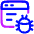 Bug Virus Browser Icon from Plump Neon - Free Set