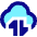 Cloud Data Transfer Icon from Sharp Pop - Free Set