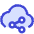 Cloud Share Icon from Core Duo - Free Set