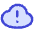 Cloud Warning Icon from Flex Duo - Free Set