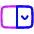 Drop Down Menu Icon from Plump Neon - Free Set