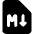 Markdown Document Programming icon - Free transparent PNG, SVG. No sign up needed.