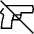 No Firearm Weapon Icon from Guidance – Free Set