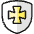 Protection Shield Knight Icon from Ultimate Colors Set | Free Download as SVG Vector and Transparent PNG | Streamline icons