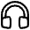 Headphones Icon from Plump Line Set