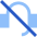 Headset Off Icon from Sharp Flat Set