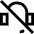 Headset Off Icon from Sharp Line Set