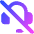 Headset Off Icon from Core Gradient Set