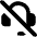 Headset Off Icon from Core Solid Set