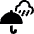 Rain Cloud Umbrella icon - Free transparent PNG, SVG. No sign up needed.