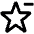 Rating Star Subtract Icon from Ultimate Bold Set