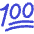 Reaction Emoji 100 Icon from Core Duo Set