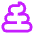 Shit Reaction Icon from Sharp Neon Set