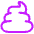 Shit Reaction Icon from Plump Neon Set
