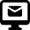 Read Email Monitor Icon from Ultimate Bold Set