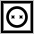 Electricity Socket Circle Icon from Atlas Line Set