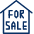 House For Sale icon - Free transparent PNG, SVG. No sign up needed.