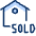 House Sold 1 Icon from Cyber Duotone Set | Free Download as SVG Vector and Transparent PNG | Streamline icons