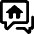 Real Estate Message Chat House Icon from Ultimate Bold Set