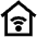 Wifi House Icon from Atlas Line Set