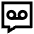 Recording Tape Bubble Square Icon from Sharp Line Set