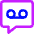 Recording Tape Bubble Square Icon from Core Neon Set