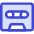 Tape Cassette Record icon - Free transparent PNG, SVG. No sign up needed.