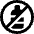No Plastic Bottle Icon from Ultimate Bold Set