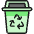 Recycling Trash Bin Icon from Ultimate Colors Set