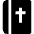Religion Bible Icon from Nova Solid Set