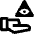 Religion Cao Dai Hand Icon from Nova Line Set