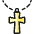 Religion Cross Necklace icon - Free transparent PNG, SVG. No sign up needed.