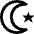 Religion Islam Star Crescent Moon icon - Free transparent PNG, SVG. No sign up needed.