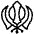 Sikhism Symbol Icon from Ultimate Light Set