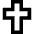 Christian Cross 1 Icon from Sharp Remix Set