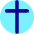 Christian Cross 2 Icon from Core Pop Set | Free Download as SVG Vector and Transparent PNG | Streamline icons