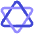 Hexagram icon - Free transparent PNG, SVG. No sign up needed.