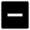Subtract Square 1 Icon from Nova Solid Set