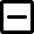 Subtract Square Alternate Icon from Ultimate Bold Set